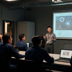 IT professionals in a mining context collaborating