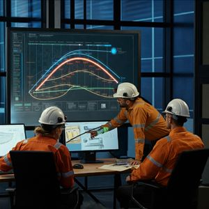 Connected data graph visualization